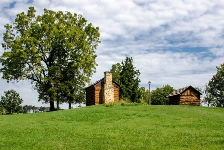 image of the grounds at Booker T Washington National Monument