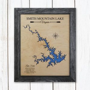 Smith Mountain Lake wooden wall hanging
