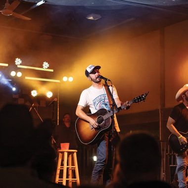 Crawford & Power perform on the main stage at Rocky Mount Fest.