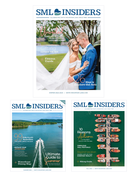 Display of SML Insiders magazine covers