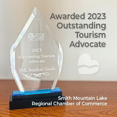 Smith Mountain Lake Outstanding Tourism Advocate Award