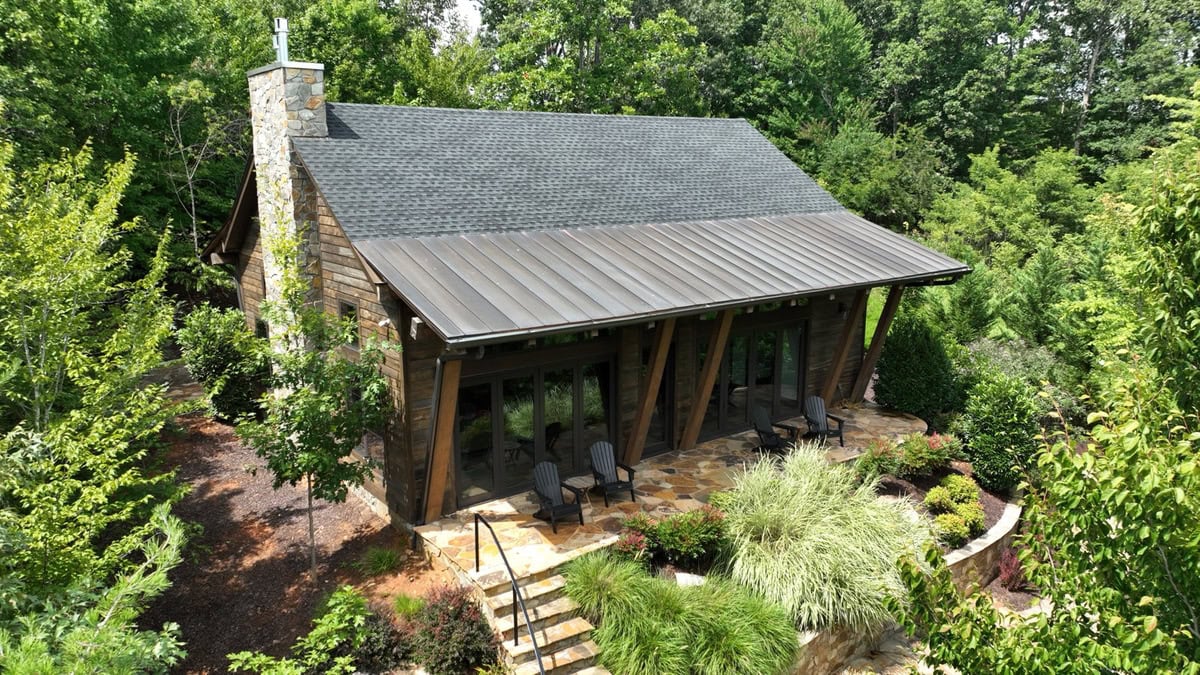 aerial view of the Ridley-Klucken home on the 2026 SML Charity Home Tour