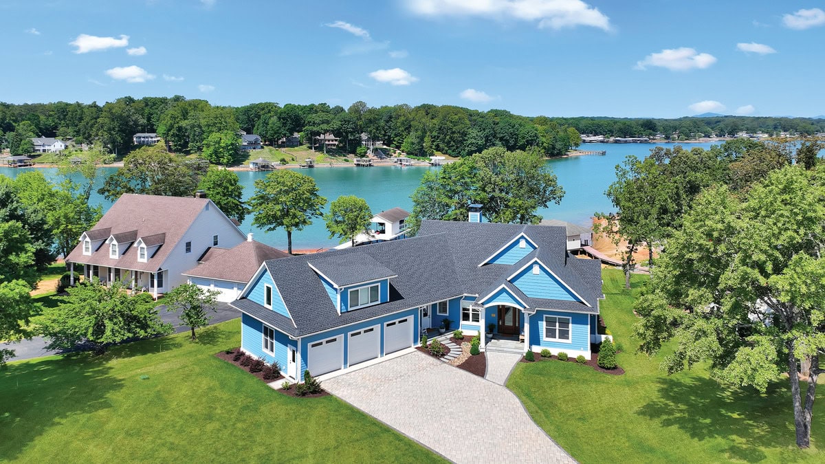aerial view of the Ridley-Klucken home on the 2026 SML Charity Home Tour