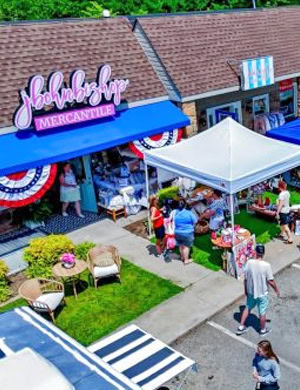 Low-maintenance materials are used for a gazebo-style dock at Smith Mountain Lake, Virginia.