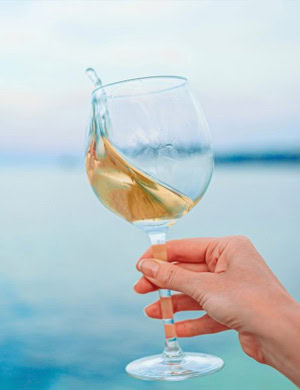 Low-maintenance materials are used for a gazebo-style dock at Smith Mountain Lake, Virginia.
