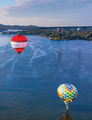 Low-maintenance materials are used for a gazebo-style dock at Smith Mountain Lake, Virginia.