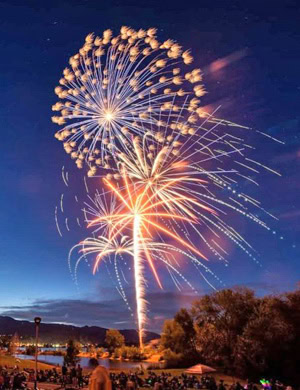 Low-maintenance materials are used for a gazebo-style dock at Smith Mountain Lake, Virginia.
