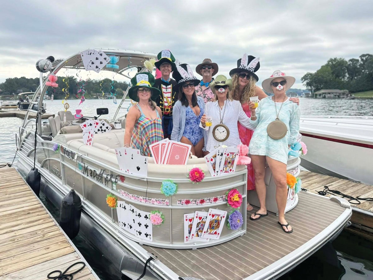 Participants decked out for the 2021 SML Poker Run