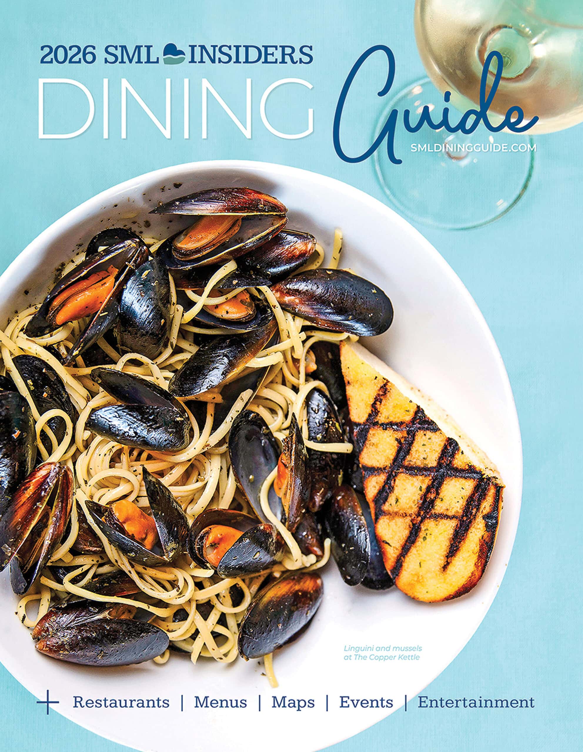 Magazine cover for SML Insiders 2026 Dining Guide