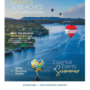 Magazine cover for Smith Mountain Lake Insiders Summer 2026 Issue