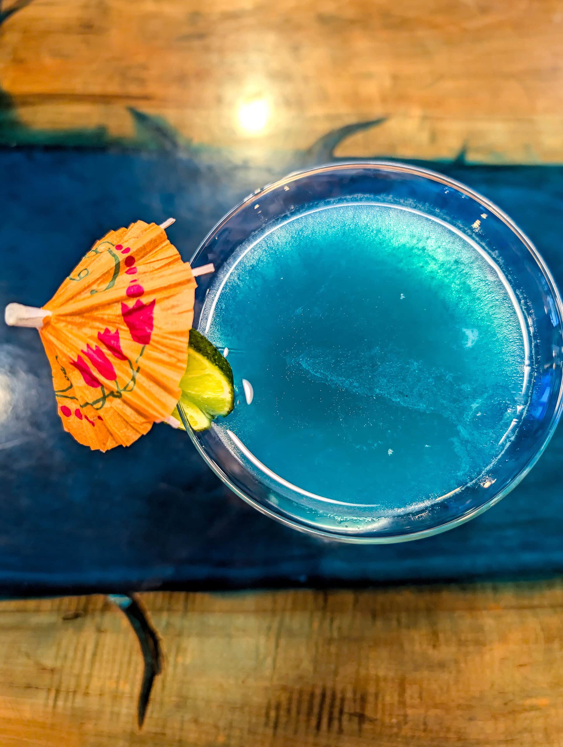 Lake Cosmopolitan cocktail at Vinny's Italian Grill & Pizzeria, Smith Mountain Lake