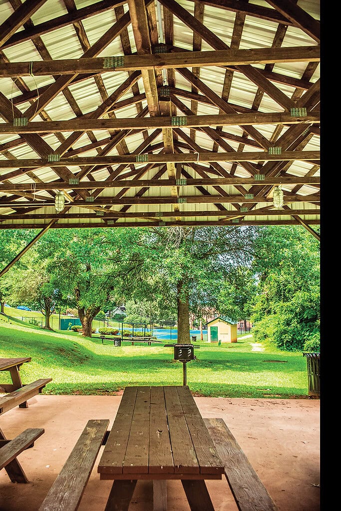 A park in the Rocky Mount area near Smith Mountain Lake in Franklin County, Virginia