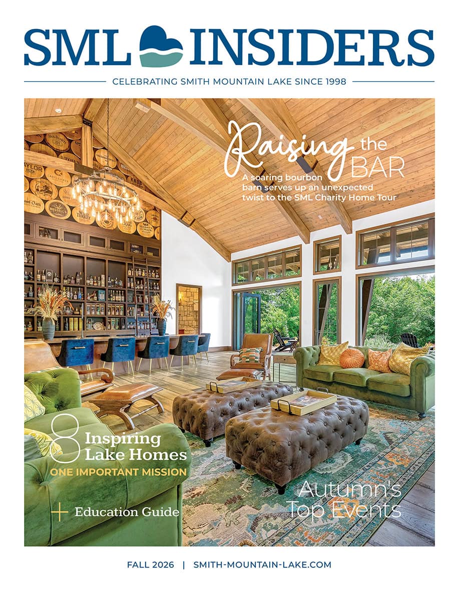 Magazine cover for Smith Mountain Lake Insiders Summer 2026 Issue