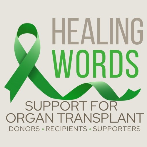 Healing Words Support for Organ Transplant photo