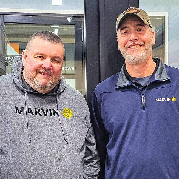 Greg Hodges and John Morgan of Capps Home Building Center millwork team specializing in windows and doors